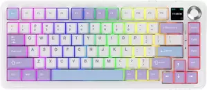 Клавиатура Ajazz AK820 Max Plus (фиолетовый/белый/синий, Ajazz Murad) фото