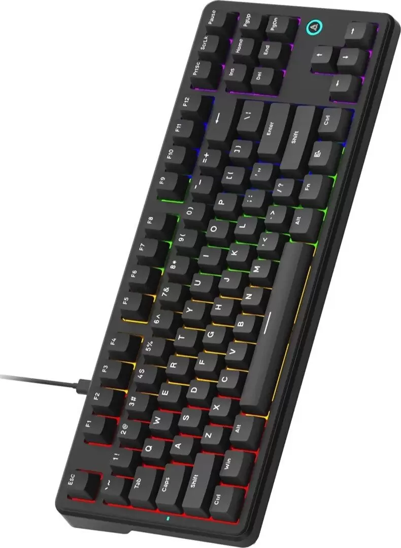 Клавиатура Ajazz AK870 V2 (черный, Ajazz Red) фото