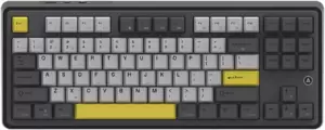 Клавиатура Ajazz AK870 Without Screen (черный/серый/желтый, Ajazz Gift) фото