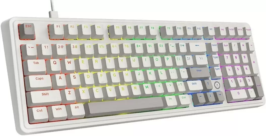 Клавиатура Ajazz AK980 (ретро, Ajazz Red) фото