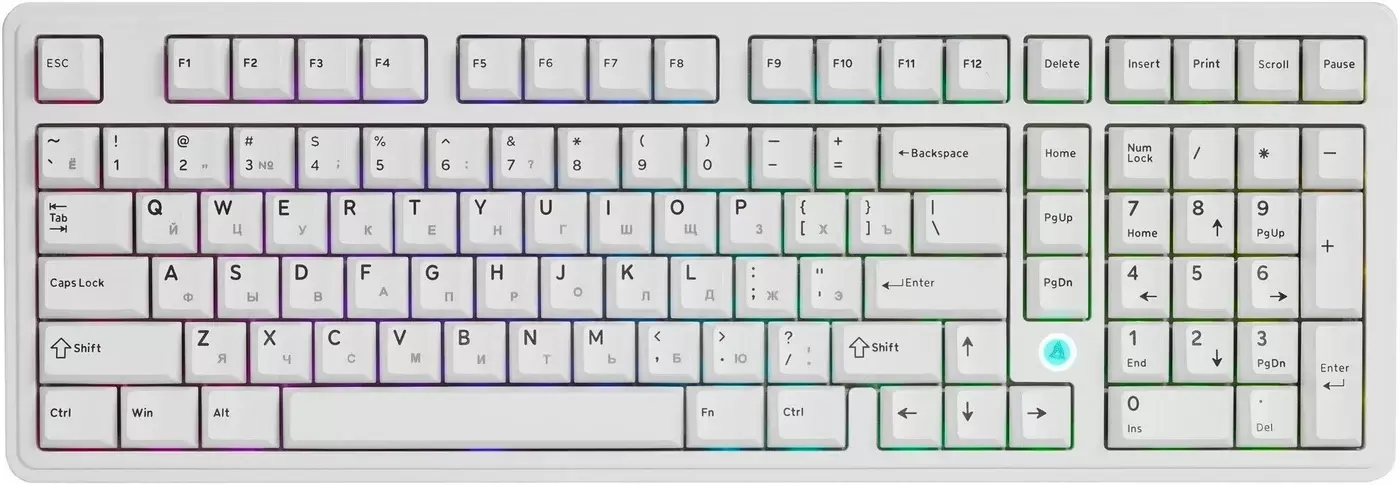 Ajazz AK980 Max (белый, Magnetic Grain Switch)