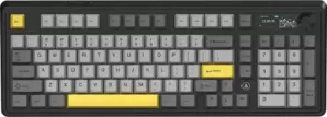 Клавиатура Ajazz AK980 V2 (черный/серый/желтый, Ajazz Gift) фото
