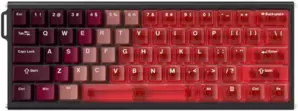 Клавиатура Ajazz ALUX60 RGB (красный/бордовый, TTC Soldier King) фото