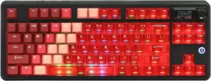 Ajazz MK87 (черный/красный, Ajazz Pitaya)