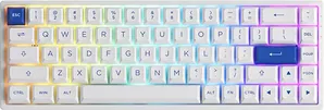 Клавиатура Akko 3068B Plus White &#38; Blue (Akko CS Jelly Pink) фото