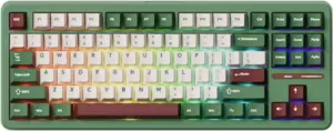 Клавиатура Akko TAC87 Matcha Red Bean (Akko Cilantro) фото