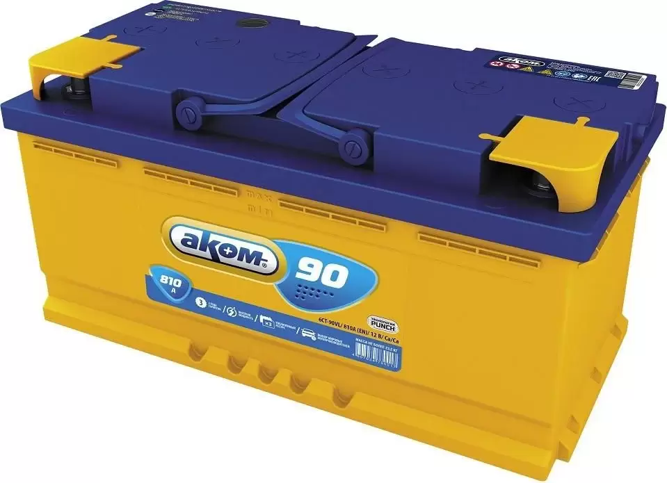 Аком 6CT-90VL (90Ah)