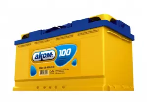 Аккумулятор AKOM 6СТ-100 Евро R+ (100Ah) фото