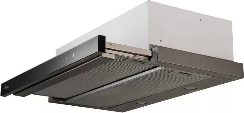 Вытяжка Akpo Light Glass Touch Twin II 60 WK-7 Черное стекло/нержавеющая сталь фото 3