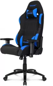 Игровое кресло AKRacing K7012 (черный/синий) фото