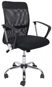 Кресло AksHome Aria light Eco (черный/сетка черный) фото