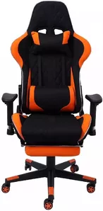Кресло AksHome Axel (черный/оранжевый) фото
