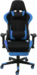 Кресло AksHome Axel (черный/синий) фото