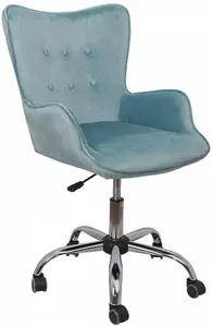 Кресло AksHome Bella (голубой) фото