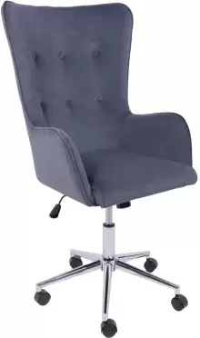 AksHome Bella XL (chrome Kiton 713 Graphite велюр/графит)