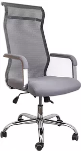 Офисное кресло AksHome Grid B (ткань/сетка серый) фото