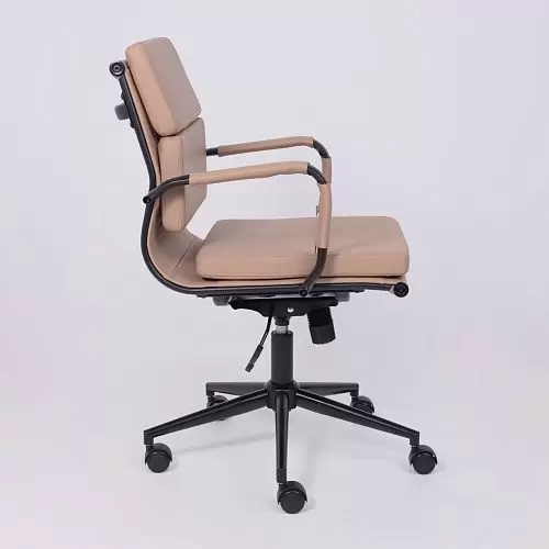 Офисное кресло AksHome Indigo LB (кофейный/черный) фото