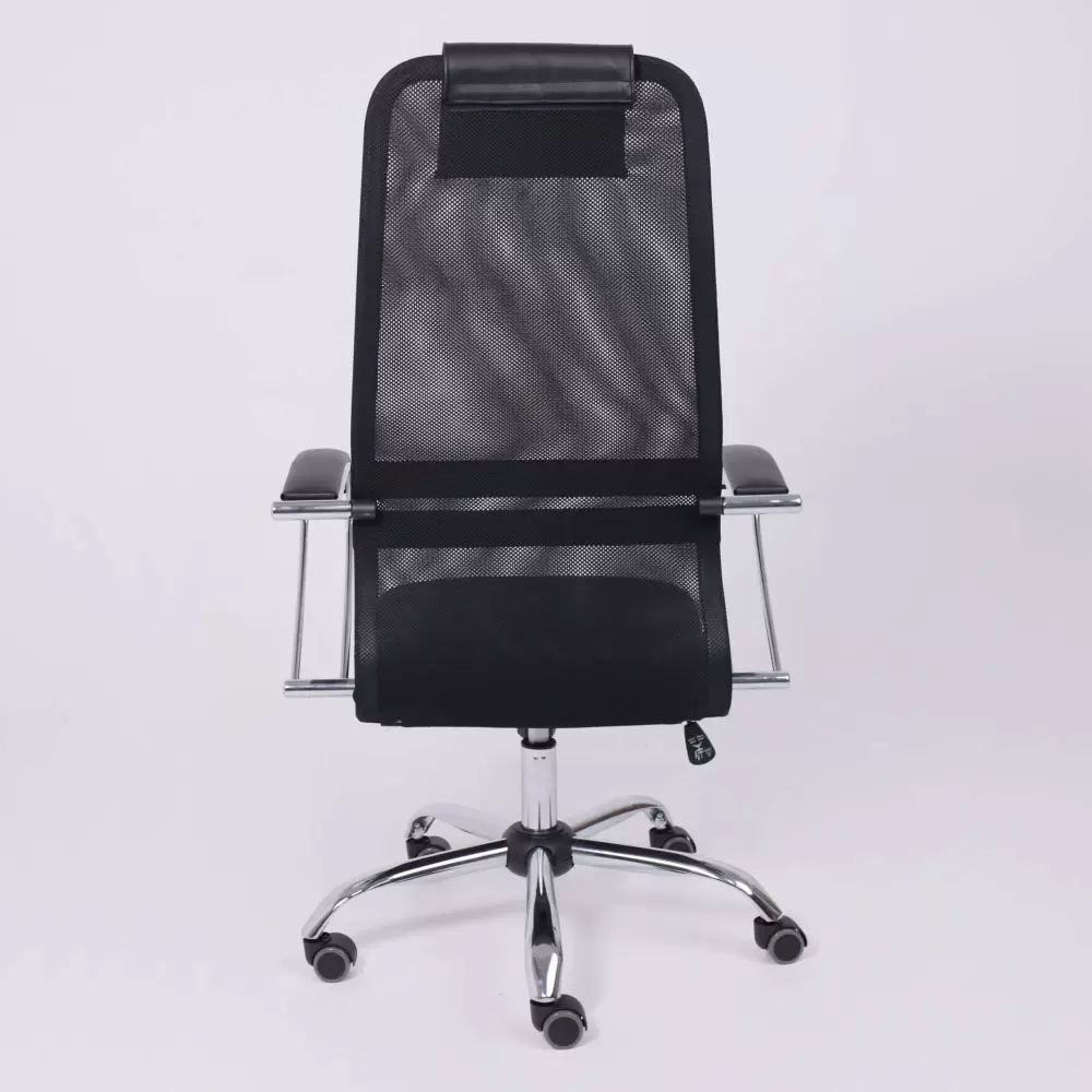 Офисное кресло AksHome Iris Chrome DMS (хром/черный) фото 3