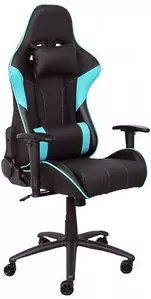 Кресло AksHome Iron (бирюзовый/черный) фото