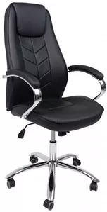 Офисное кресло AksHome Kapral Eco (черный) фото