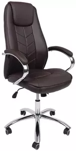 Офисное кресло AksHome Kapral Eco (коричневый) фото