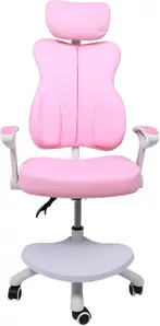 Кресло AksHome Lolu (ткань, розовый) фото