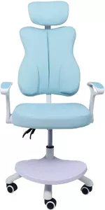 Кресло AksHome Lolu (ткань, синий) фото