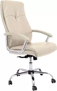 Кресло AksHome Marsel Chrome Eco (кремовый) фото
