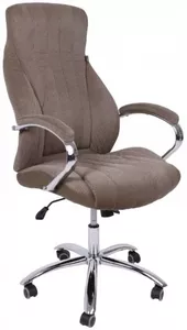 Офисное кресло AksHome Mastif (ткань, коричневый) фото