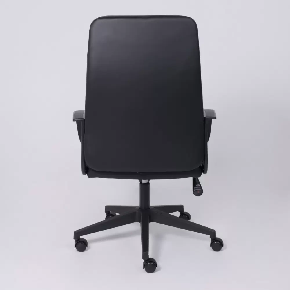 Офисное кресло AksHome Менеджер PL Pegasso (экокожа черный) фото