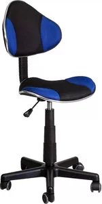 Кресло AksHome Miami (черный/синий) фото