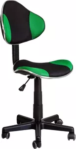 Кресло AksHome Miami (черный/зеленый) фото