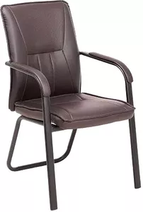 Офисный стул AksHome Oscar (коричневый/черный) фото