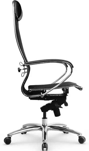 Офисное кресло AksHome Samurai S-1.04 MPES (армированная сетка, черный) фото