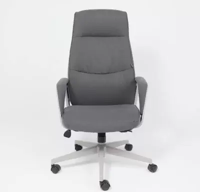 Офисное кресло AksHome Sierra (серая ткань/серый металл) фото