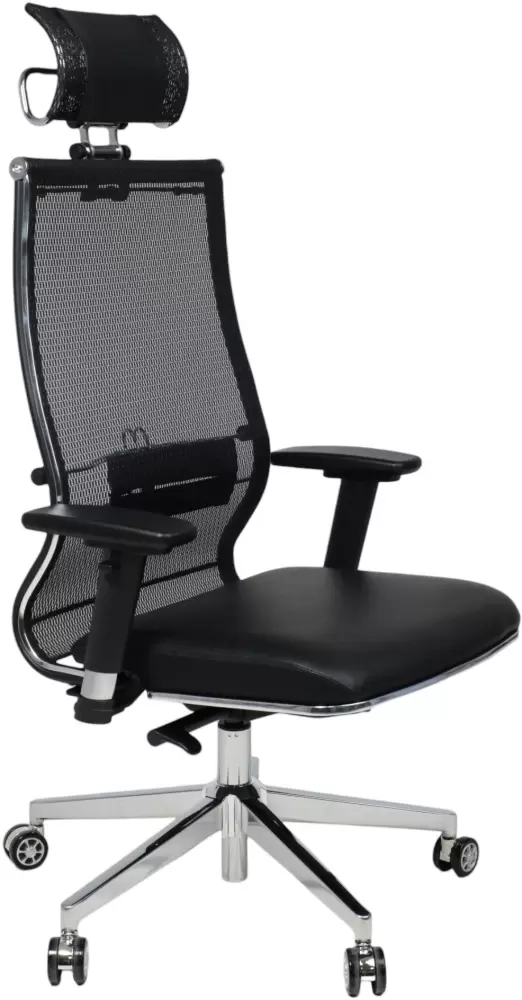 AksHome SynchroSit NL-SL3 (сетка/экокожа, черный)