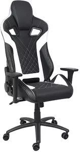 Кресло AksHome Viking (белый/черный) фото