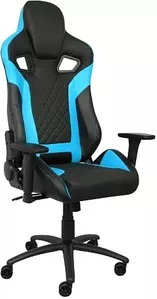 Кресло AksHome Viking (голубой/черный) фото