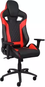 Кресло AksHome Viking (красный/черный) фото