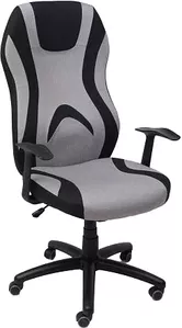 Кресло AksHome Zodiac (светло-серый/черный) фото