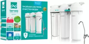 Стационарная система под мойкой Terwa Трио Умягчение 80001 фото