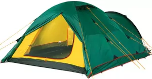 Треккинговая палатка AlexikA Tower 3 Plus Fib (зеленый) фото