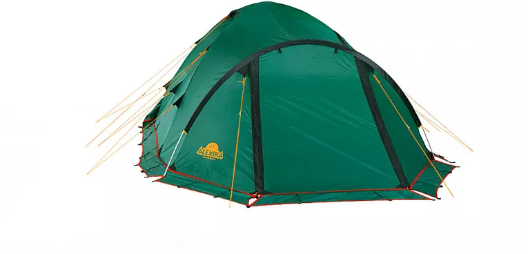 Треккинговая палатка AlexikA Tower 4 Plus (зеленый) фото