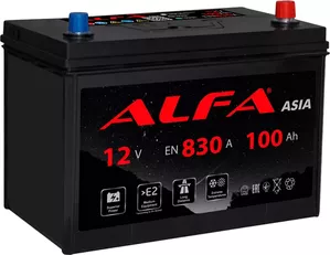 Аккумулятор ALFA Asia JL 830A (100Ah) фото