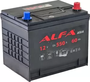 Аккумулятор ALFA Asia JR 550A (60Ah) фото