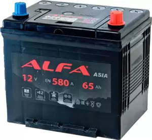 Аккумулятор ALFA Asia JR 580A (65Ah)