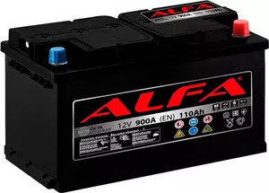 Аккумулятор ALFA Hybrid 110 R (110Ah) фото