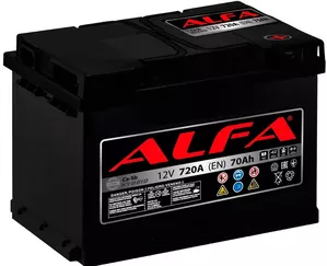 Аккумулятор ALFA Hybrid 70 R (70Ah) фото