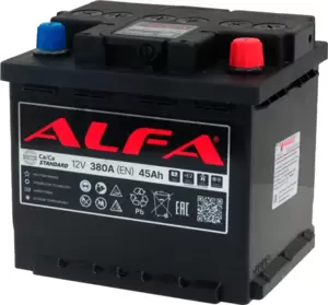 Аккумулятор ALFA Standard 45 R+ (45Ah) фото