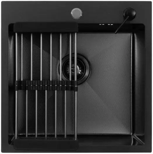 ALLBA 500x500 Black PVD Decor